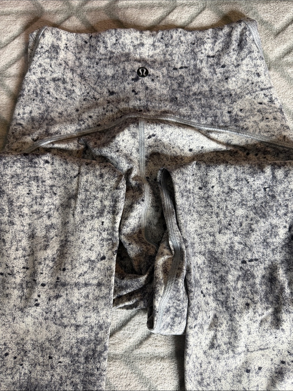 lululemon athletica Gray Speckled High-Rise Leggings